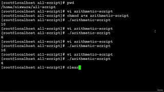 103 Arithmetic Expressions in Shell Scripting