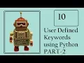 Robot Framework Create User-defined keywords - Part 2