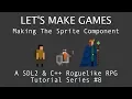 How To Make A Game Making A Sprite Class Component in C And SDL2 Tutorial