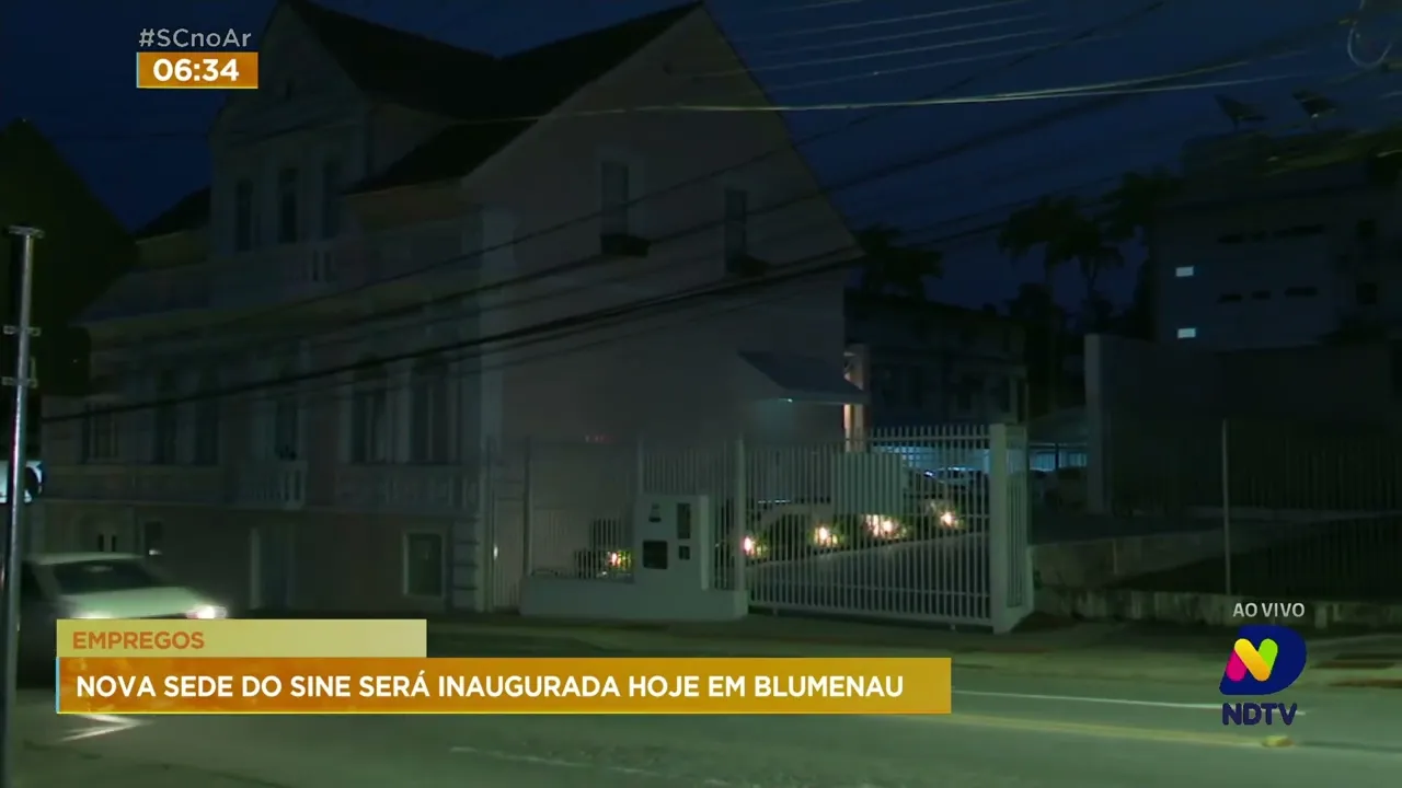 Nova sede do Sine em Blumenau é inaugurada nesta terça-feira