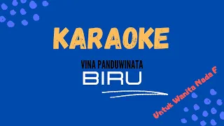 vina panduwinata biru karaoke version 