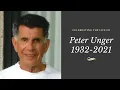 Funeral Service for Peter Unger