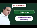 Next JS 15 Hindi - 46 Dynamic Routes Rendering Dr Vipin Classess