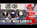 ALL EASTER ACCESSORIES You Can Obtain From the Egg Hunt Game Royale High