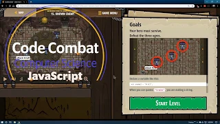 CodeCombat - Level 15 Known Enemy JavaScript Tutorial with Solution
