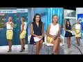 Dylan Dreyer with the Weather on the TODAY show and 3rd Hour with Kaylee Hartung August 14 2025
