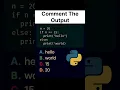 Python Quiz Challenge