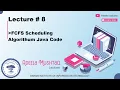 FCFS Scheduling Algorithm Java Code