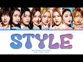 Lagu Hearts2Hearts STYLE Lyrics (Color Coded Lyrics)