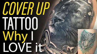Download COVER UP TATTOO TUTORIAL || Why do i love to make tattoo COVER UPS MP3