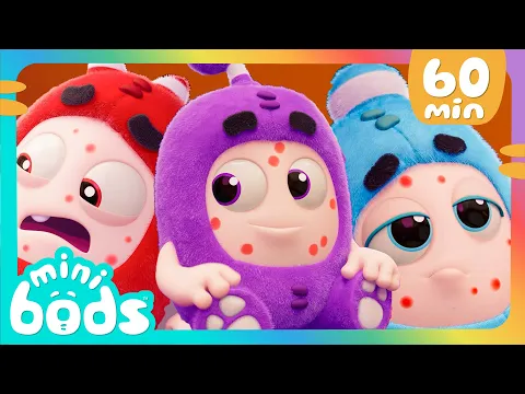 Download MP3 Contagious 😷 |  Minibods | Mini Oddbods | Baby Oddbods | Funny Cartoons For Kids