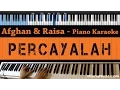 Download Lagu Afghan \u0026 Raisa - Percayalah - LOWER Key (Piano Karaoke / Sing Along)