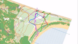 Orieneering Calverts Beach Medium Course 2017 Livelox