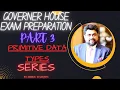 Typescript series PART 3 PRIMITIVE DATA TYPES Governor house typescript exam preparation