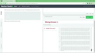 Hackerrank SQL solutions - DRAW THE TRIANGLE