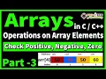 Check Positive Negative Zero from Arrays Arrays in Fox Tech Academy