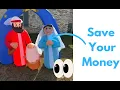 Christmas nativity scene inflatable