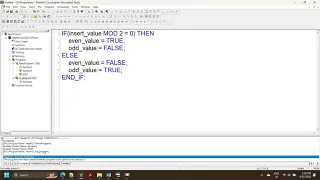 Omron PLC Structured Text Programming CX-Programmer Structured Text Programming Even Odd Program
