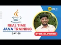 JAVA Real Time Training - Day 29 Switch Statement In Java By Dilip IT Academy