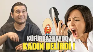 HAYDO SESİYLE TROLLEDİM KADIN ÇILDIRDI !