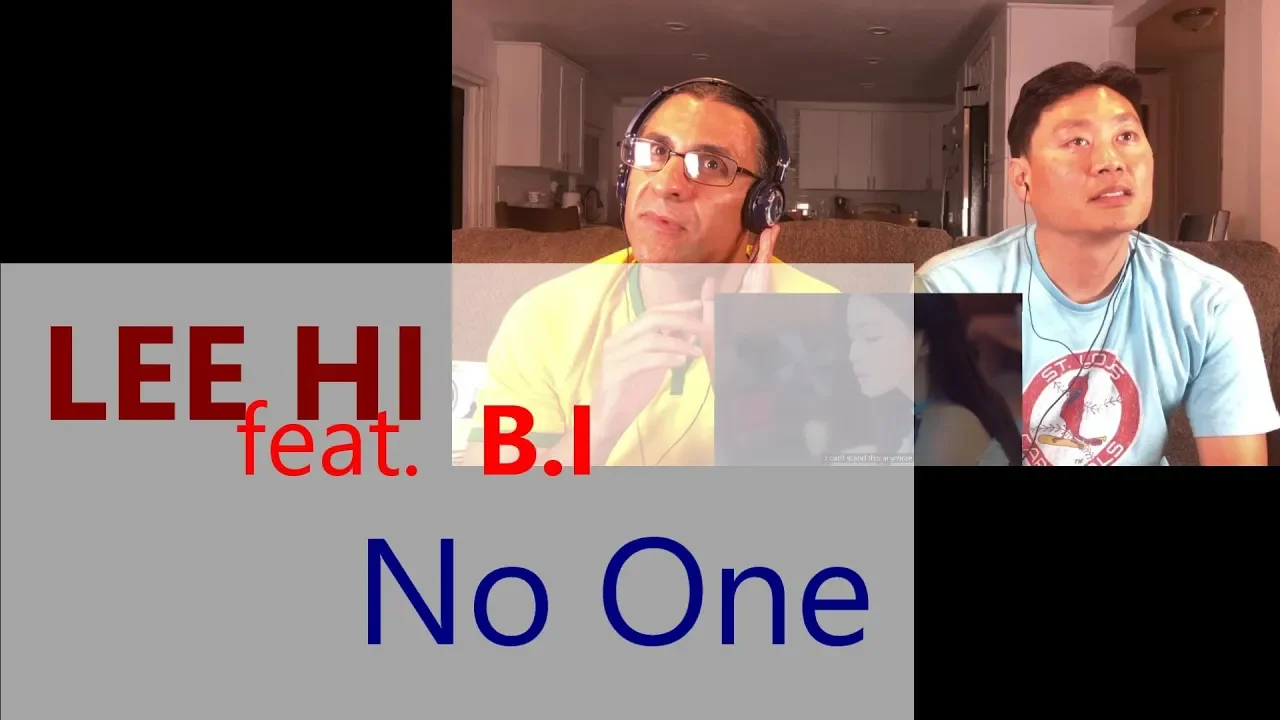 Reaction - LEE HI - No One  (Feat. B.I of iKON)