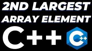 C program to find the second largest element in an array tutorial