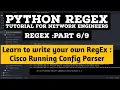 Python Regex Tutorial Parse Cisco SSH Show run command Part Filter output from device