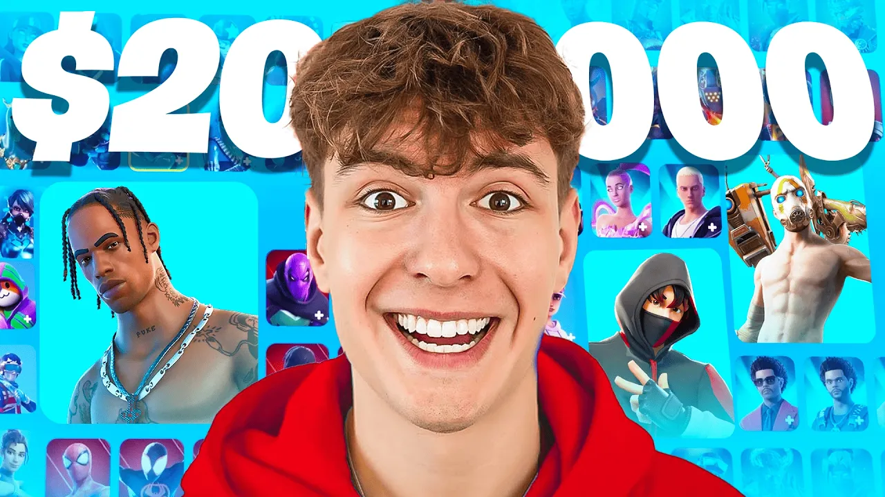 World’s 1st look at Clix’s Fortnite Locker!