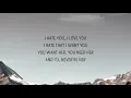 gnash - i hate you, i love you (Lyrics) ft. olivia o'brien
