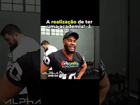 Realização em ter uma academia 🙏🏻