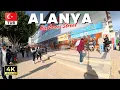 Lagu Alanya Mahmutlar Barbaros Street Walking Tour | Shops \u0026 Lively Vibe | Antalya Turkey | [4K HD]