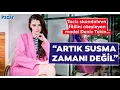 Deniz Tekin Aramızda çok travma yaşayan var Susma zamanı değil