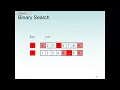 Searching an item in an array using Linear and Binary Search Selection sort on an array