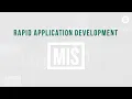 Rapid Application Development