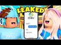 LEAKING our DMS With My BOYFRIEND MM2