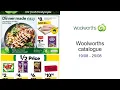 Woolworths catalogue -