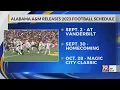 Alabama A M Releases 2023 Football Schedule
