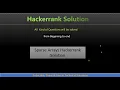 Sparse Arrays Solved by Technical Solutions