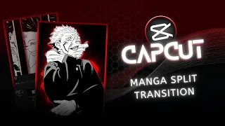 Manga Split Transition Capcut Tutorial