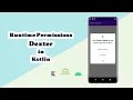 Runtime Permissions with Dexter in Kotlin