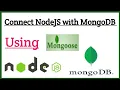 Connecting NodeJS with MongoDB Mongoose Express