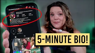 5 Minute Social Media Bio Makeover