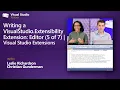 Writing a VisualStudio Extensibility Extension Editor 5 of 7 Visual Studio Extensions