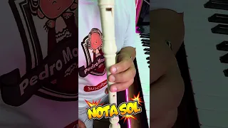 APRENDIENDO FLAUTA DULCE | CLASE 3 | NOTA SOL | DAI DAI 