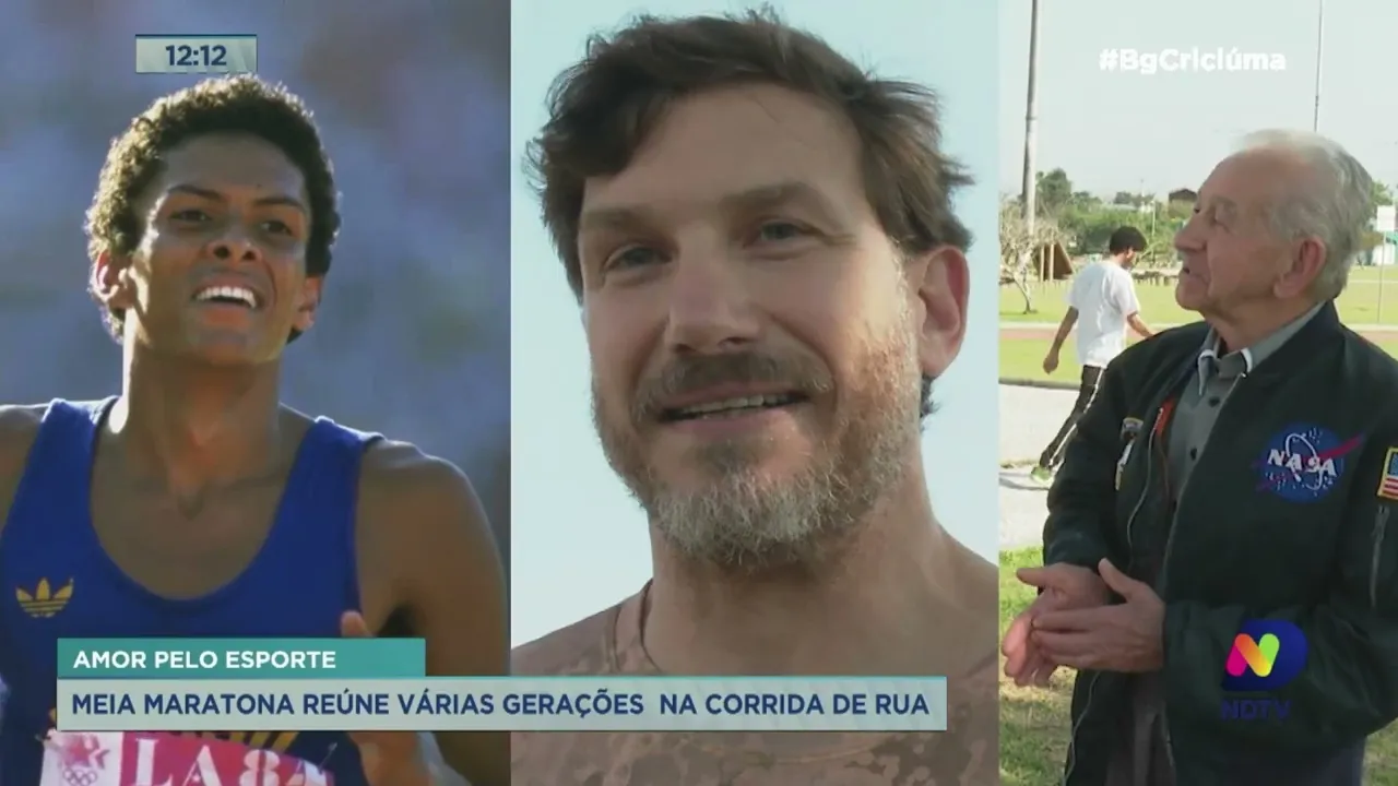 Maratona de Criciúma recebe diversas gerações de corredores