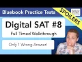 Digital SAT Walkthrough first experience with the new practice test
