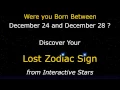 Born between Dec 24 Dec 28 Discover your Ancient Star Sign beyond the Zodiac by Catherine Tennant