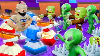 BUILD YOUR BASE IN ROBLOX AND SURVIVE 