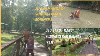 puas hati mandi manda di sungai taman kinabalu serinsim sebab tidak ramai orang part 01