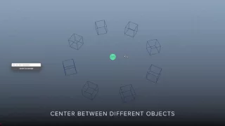 Python script for centering things in Maya